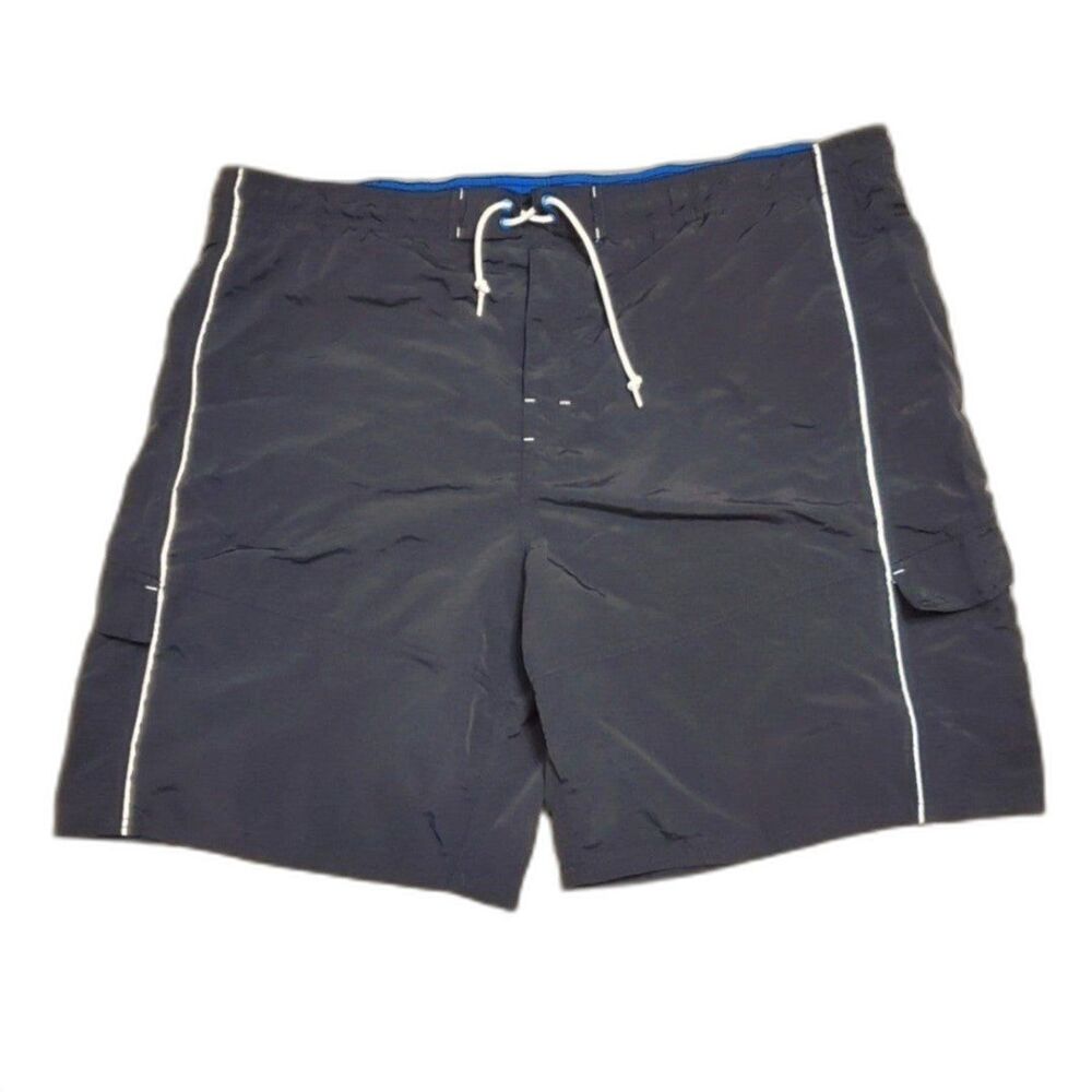 Op Boarding Co Mens Sz XL Board Shorts Black Swim Trunks